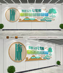 算好人生七笔账文化墙