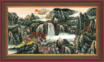 国画山水画 