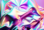 紫色镭射渐变流体动态背景
