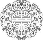 中式线稿