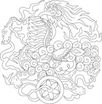 麒麟线稿