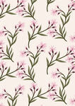 粉色花卉藤蔓植物背景底纹