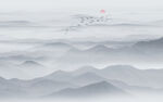 水墨山水画