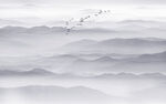 山水水墨画