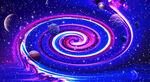 宇宙星空装饰画