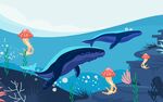 海底世界壁画