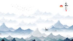 新中式山水 