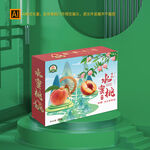 水蜜桃礼盒包装