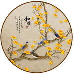 中式花鸟装饰画