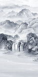 高清 新品玄关山水 TiF分层