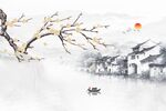 中式花鸟江南