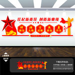 国企党建文化墙