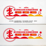 网格化文化墙