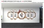 新中式中医文化墙