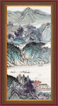 国画山水画 