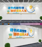 校园读书文化墙