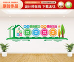 健康小屋文化墙