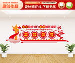 珍惜粮食文化墙