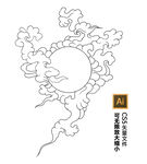 矢量云纹