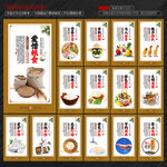 食堂餐厅文化标语展板