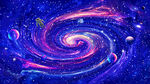 旋涡星空星球星系