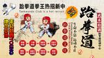 跆拳道背景墙