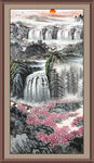 国画山水画 