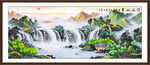 国画山水风景画