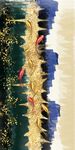 抽象九鱼画