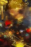 抽象油画