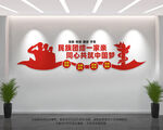 民族团结文化墙