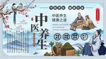 中医养生背景墙
