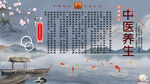 中医养生背景墙