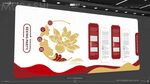 红色中国风文化墙