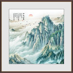 国画山水画
