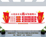 社会主义核心价值观文化墙