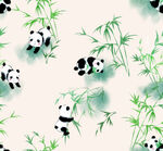 竹叶熊猫