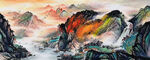水墨山水画