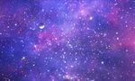 紫色宇宙星空星云背景图