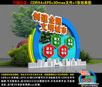 文明城市雕塑