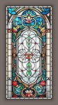 教堂蒂凡尼彩绘玻璃艺术图案