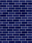 深蓝色砖墙