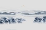 新中式山水画