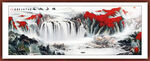 中国山水画水墨画