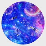 蓝色星空软膜