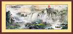 国画山水画装饰画       