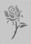 玫瑰花半调圆点隔断