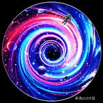 圆形星空