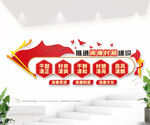清廉乡村建设文化墙