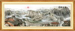 长城山水画